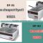 Hot sale commercial stainless steel 11L Tabletop One Tank One Sieve Electric Deep Fryer/Chip fryer/Chicken fryer