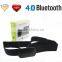 2016 New Design CE&ROHS Bluetooth ANT+ Heart Rate Sensor, Wifi Heart Rate Monitor, Portable Heart Rate Monitor Chest Strap