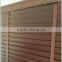 china custom white outdoor wooden window blinds