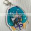 high quality UV printing acrylic cartoon character keychain