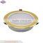 15W golden aluminum led ceiling downlight 240V