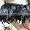 Wholesale Handmade Black Rooster Feather Cape Shawl For Wedding Dress Decoration