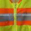 Hi-viz mesh Safety vest with pockets