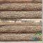 Natural effect wood imitation siding