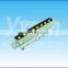 8pin 8W8 straight male solder D-SUB connector