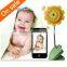 Flower WIFI Camera Baby Monitor Night Vision Function Built-in Mic Support Video Record