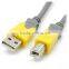 2.0v usb cable with magnet ring 1.5m/5ft USB to Micro USB m/m Cable for Printer