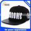 custom snapback wholesale 3d puff acrylic snapback hats leather brim hats hip hop