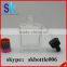 e liquid bottle clear glass dropper bottle with child proof cap