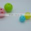 Plastic rattle balls for baby toy dog toy