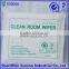 Knitting from DTY polyester yarns plain texture cleanroom wiper paper