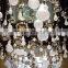 simple design milk white pendent light cute chandelier for christman