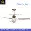 Modern Style french gold body Ceiling Fan Lamp Led Lighting wooden blade remote control with 2 warranty