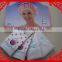 cheap hotel white disposable plastic shower cap