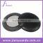 Round promotion compact PU leather mirror PU pocket mirror