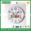 Macaron Decorative Clock Wooden Wall Clock