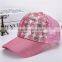 Hot Selling Fashion Sparkle Bling Sequin Baseball Cap Hard Hat