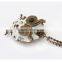 Accessories womens antique gold plated vintage diamond owl pendant necklace                        
                                                                                Supplier's Choice