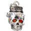 custom metal skull usb flash drive with Necklace