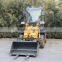 CE approved china Wolf mini loader with pallet fork ZL08,WL80