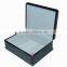 Glossy classic black shoe packing boxes wood