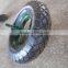 13inch solid rubber wheel for wheel barrow stianless tray cart Wb6400