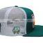 custom 6panel trucker cap with 3D embroidery