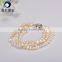 7-8mm wholesale pearl bracelet silver plated New design for Girls
