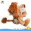EN71 standard brown lion plush toy good quality stuffed lion soft toy factory