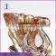 wholesale decoration electroplate colored candle jars glass