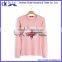 Ladies fashion long sleeve t shirts