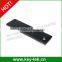 Black backlit weatherproof industrial marine keyboard with full functionality