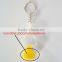 Fashion Acrylic Colorful Violin Keychain
