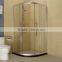 10mm round sector arc with frame sliding shower rooms