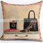 life simple design double side jacquard cushion cover cheap pillow case