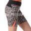 wholesale oem digital printing fitness compression running shorts/digital printing yoga pants