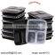 FDA approval plastic microwaveable takeaway food container