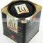 decorative tea tin box for packaging