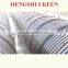 Nested riveted corrugated steel pipes, zinc plate arch tunnel metal culverts