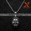 wholesale Men jewelry Titanium Steel Silver Black Restoring Ancient Thailand Buddha Pendant