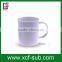 Polymer Sublimation Travel Mug/blank sublimation mug/white sublimation mug