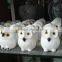 Hand Carved Animal Owl Stone Sculpture