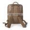 Real leather factory Man backpack wholesale bag