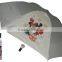 0% Custom Print Polyester Fabric Foldable Printed Bottle Umbrella , Umbrella China Factory