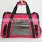 2016 new Red luxury comfort nylon cat carrier bag dog bag airline approved