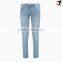 low rise light wash boyfriend style fashion women jeans (JXA018)