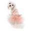 pet dress/swan dog dress