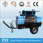 trailer mounted Diesel engine Portable screw type Air Compressor portable for mining