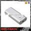 high quality aluminum power bank,factory OEM Portable External Battery Charger