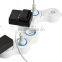 EU Flexible Surge Protector Power Strip Pivot Power 4/5/6 Outlet